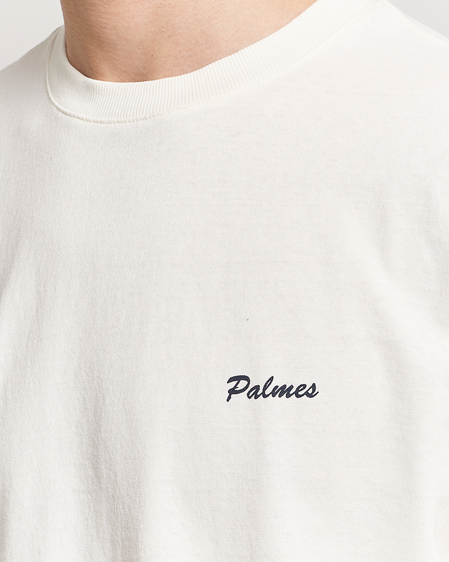 Hombres | Camisetas | Palmes | Dyed T-Shirt Off White