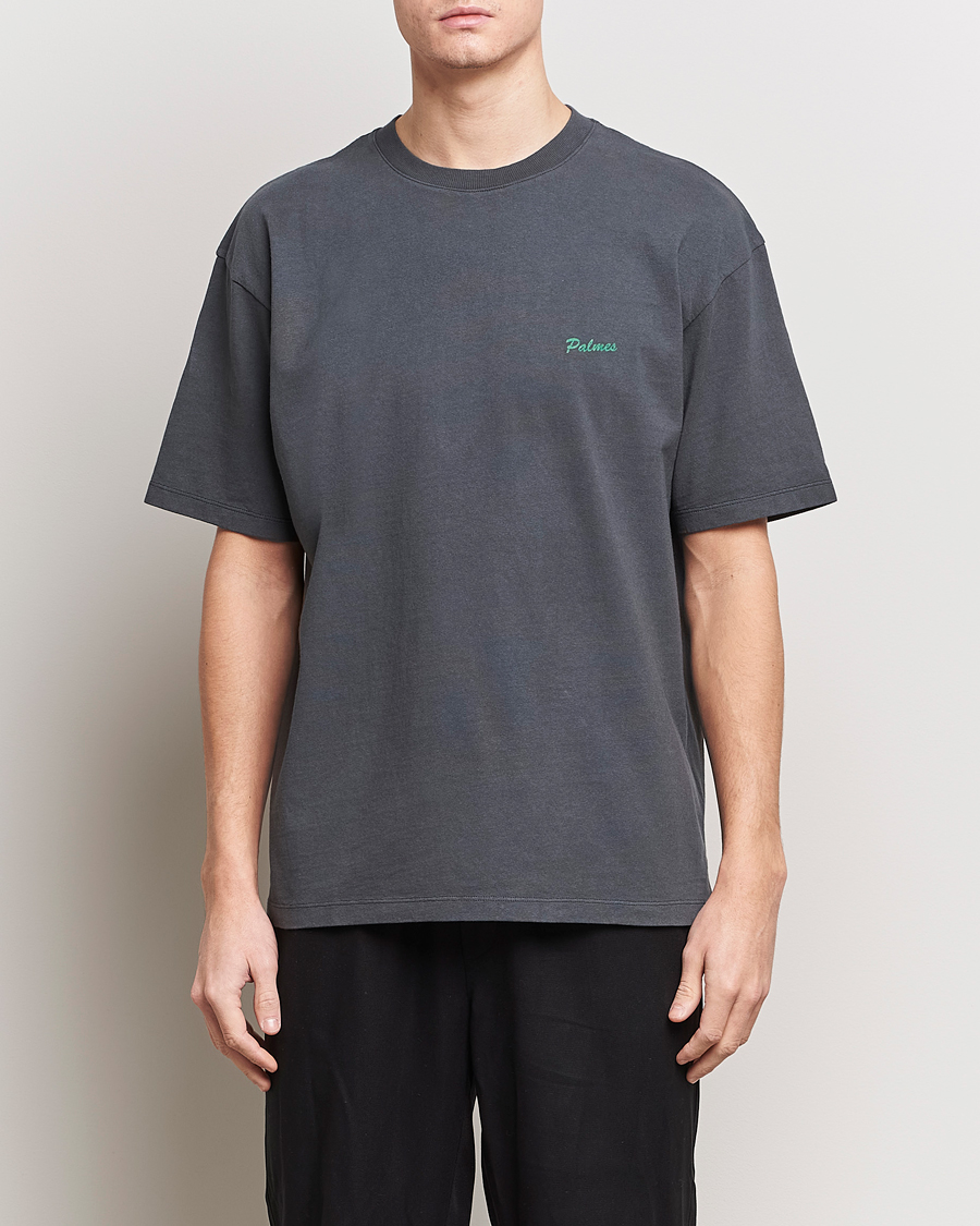 Hombres |  | Palmes | Dyed T-Shirt Washed Grey
