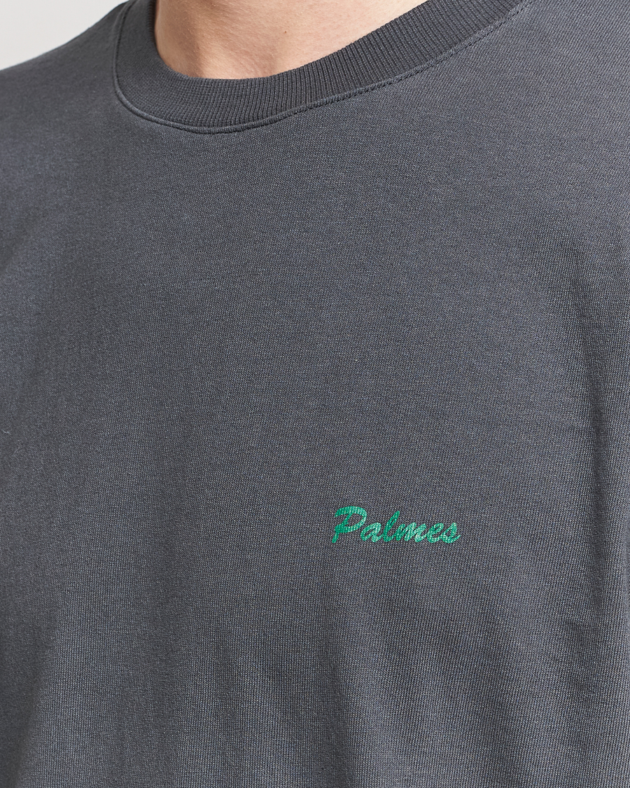 Hombres | Camisetas | Palmes | Dyed T-Shirt Washed Grey