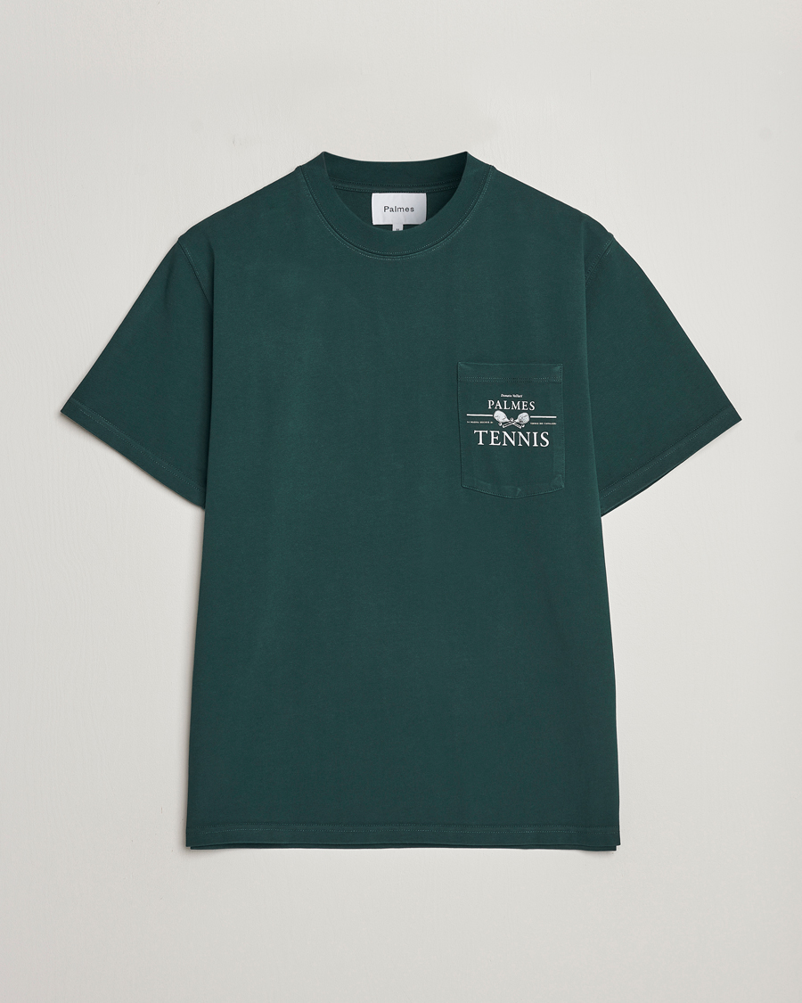 Hombres | Camisetas | Palmes | Vichi Pocket T-Shirt Dark Green