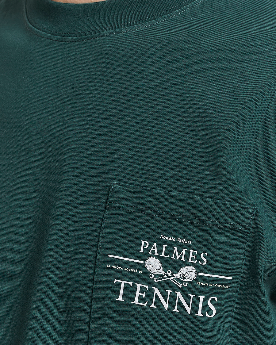 Hombres | Camisetas | Palmes | Vichi Pocket T-Shirt Dark Green