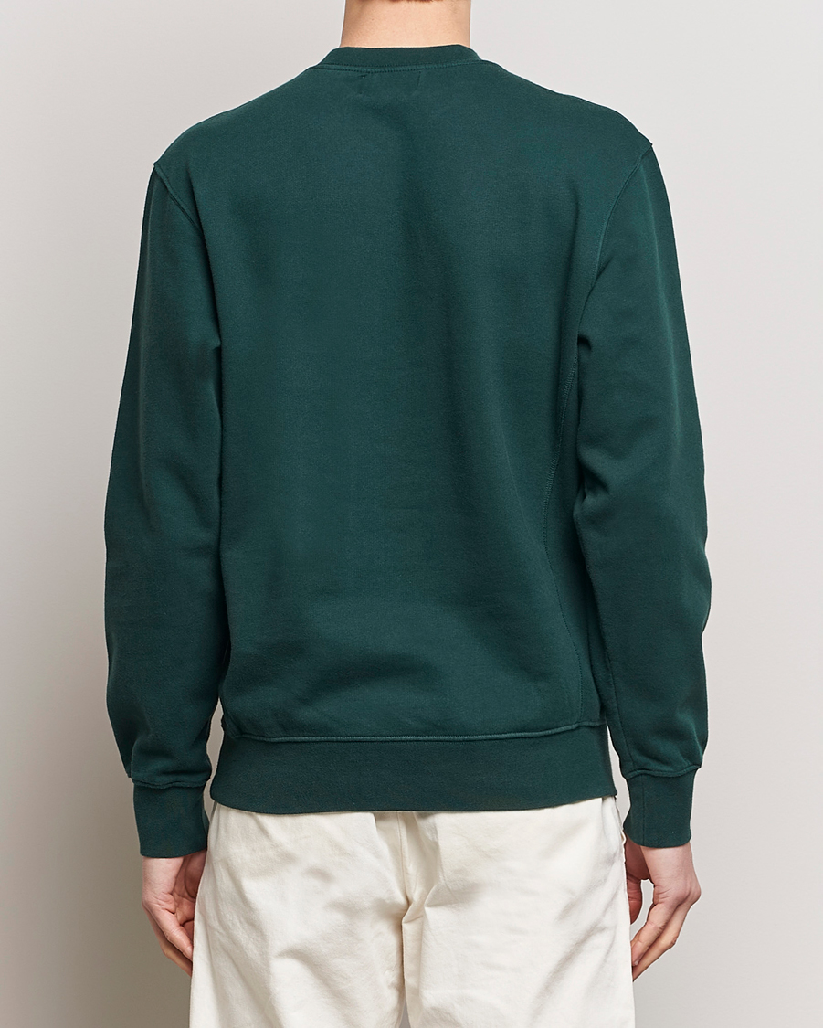 Hombres | Jerséis y prendas de punto | Palmes | Dog Crew Neck Sweatshirt Dark Green