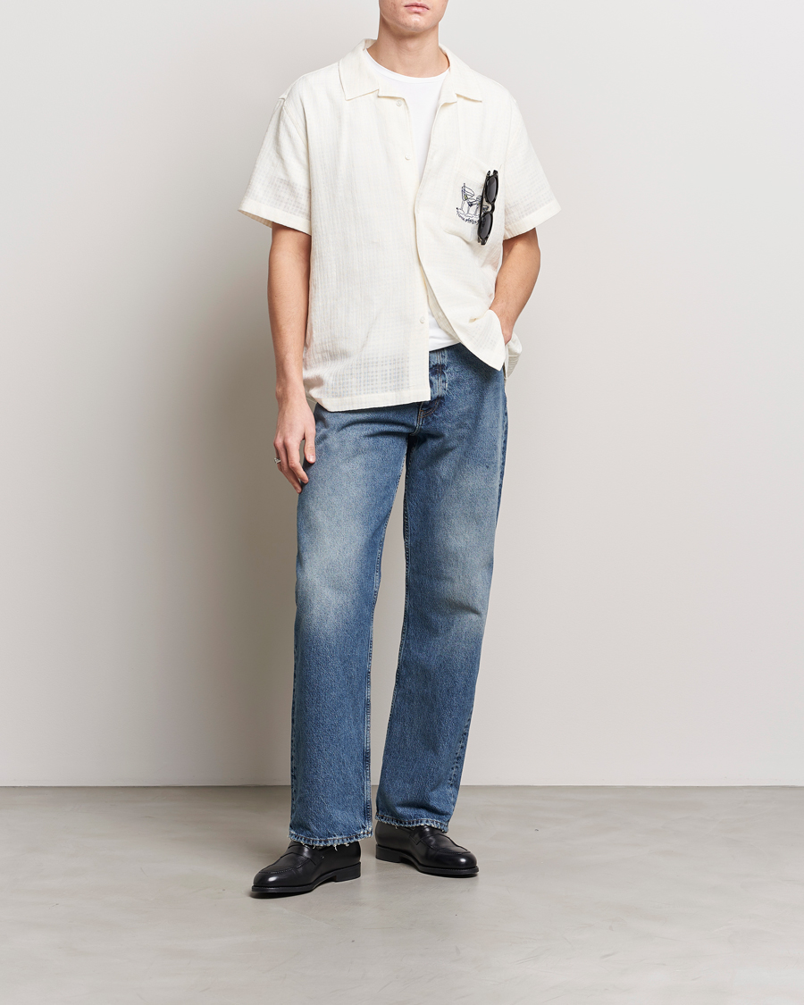 Hombres | Camisas | Palmes | Martini Short Sleeve Shirt Off White
