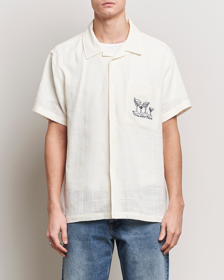 Hombres | Camisas | Palmes | Martini Short Sleeve Shirt Off White