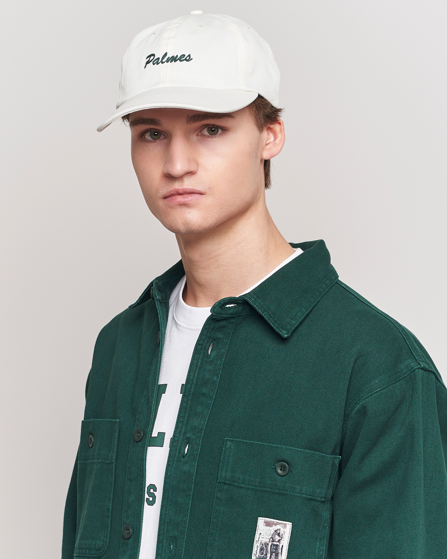Hombres |  | Palmes | Alley 6-Panel Cap Off White