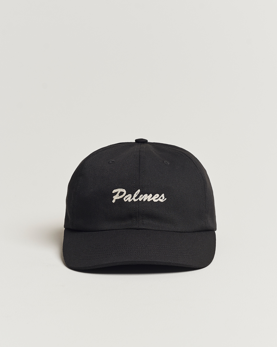 Hombres | Palmes Alley 6-Panel Cap Black | Palmes | Alley 6-Panel Cap Black
