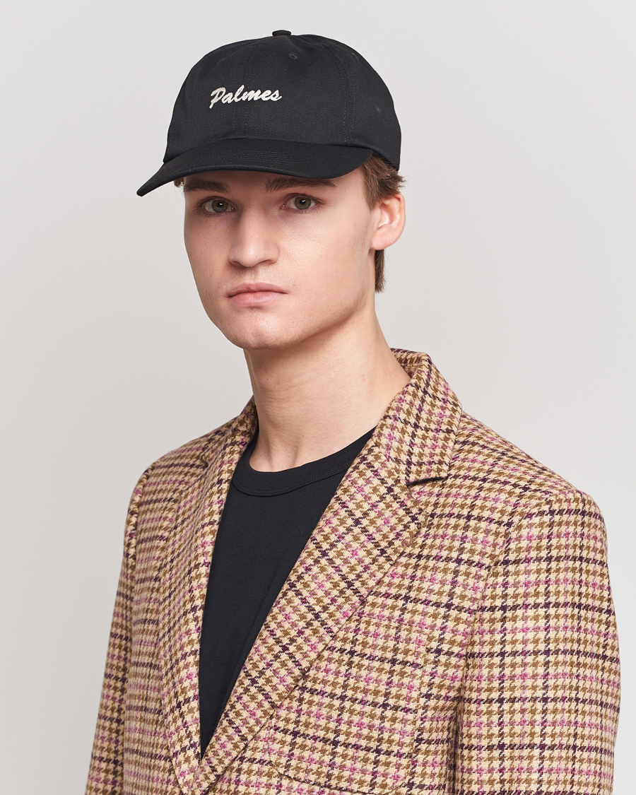 Hombres | Palmes Alley 6-Panel Cap Black | Palmes | Alley 6-Panel Cap Black