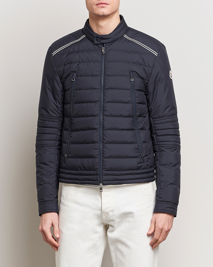 Hombres | Abrigos y chaquetas | Moncler | Perial Biker Jacket Navy