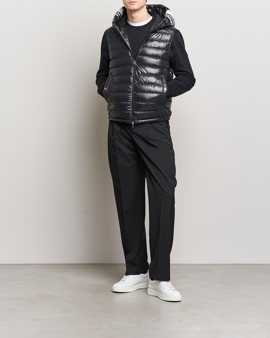 Hombres | Abrigos y chaquetas | Moncler | Clai Down Vest Black