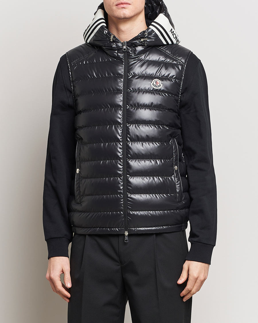 Hombres | Abrigos y chaquetas | Moncler | Clai Down Vest Black