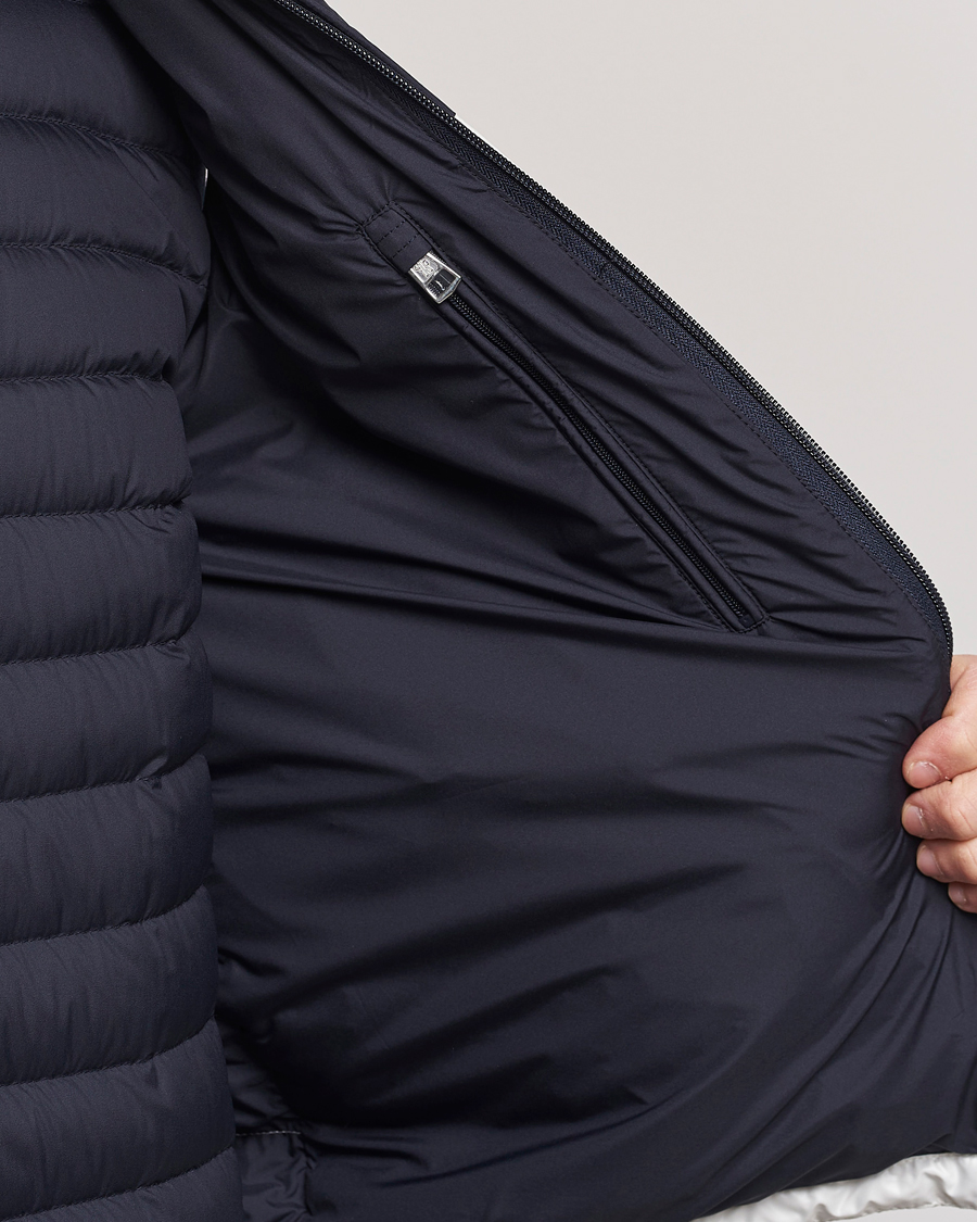 Hombres | Abrigos y chaquetas | Moncler | Cerces Down Vest Off White/Navy