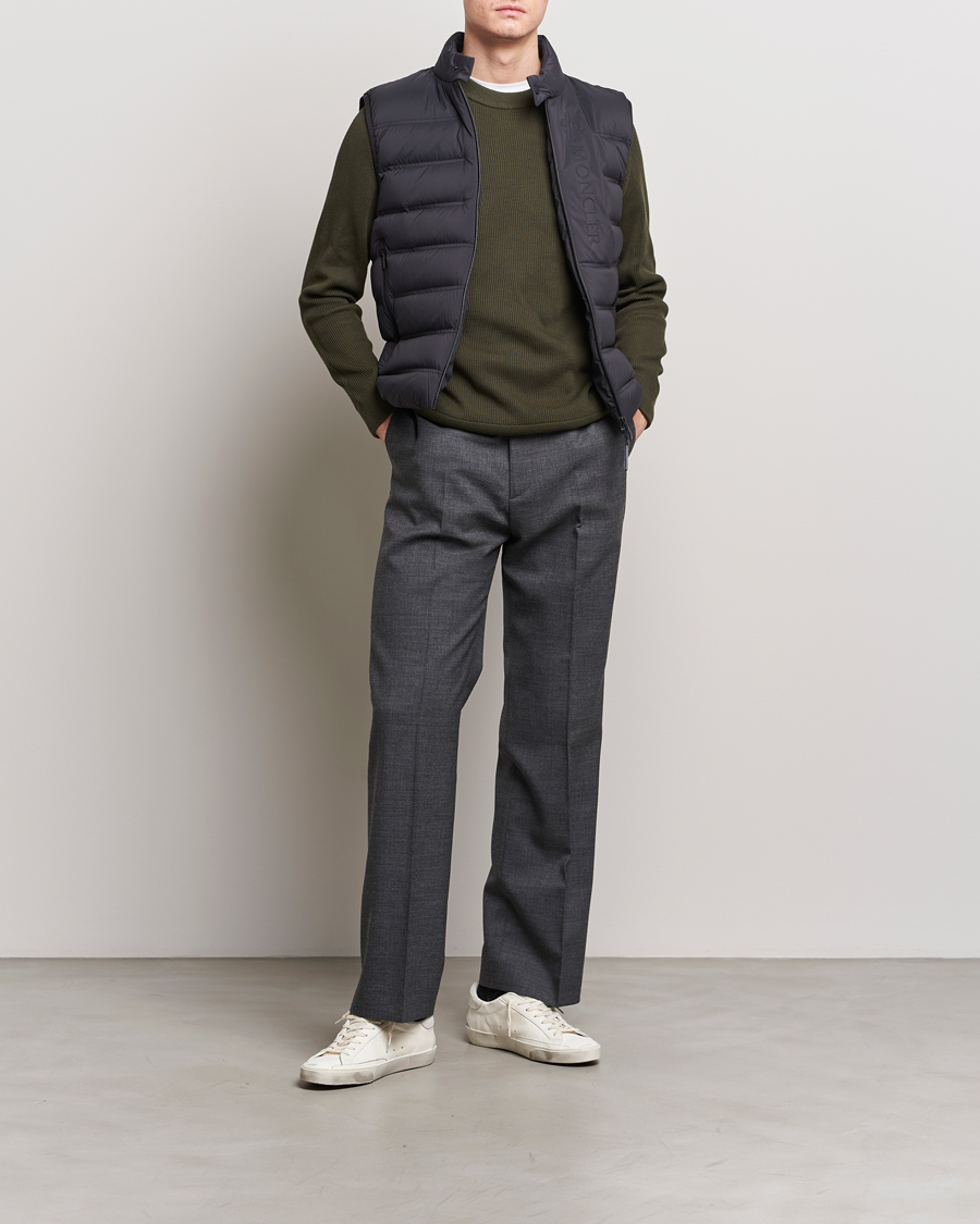 Hombres | Abrigos y chaquetas | Moncler | Oserot Down Vest Black