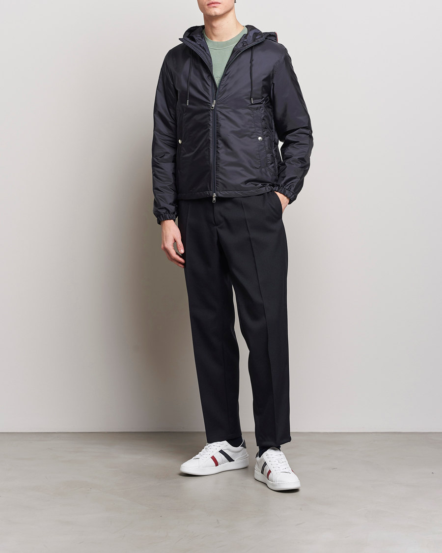 Hombres | Abrigos y chaquetas | Moncler | Grimpeurs Hooded Jacket Navy