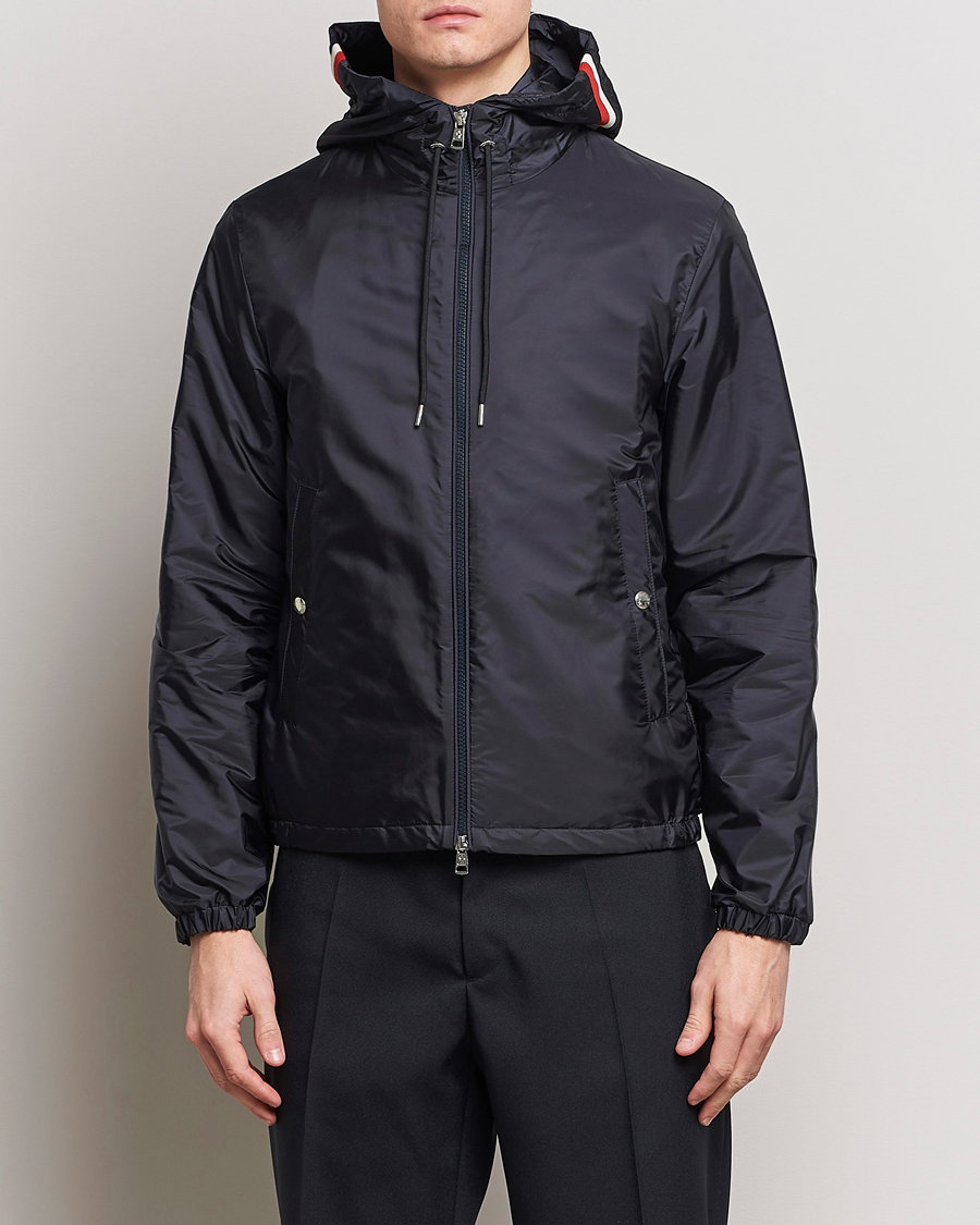 Hombres | Abrigos y chaquetas | Moncler | Grimpeurs Hooded Jacket Navy