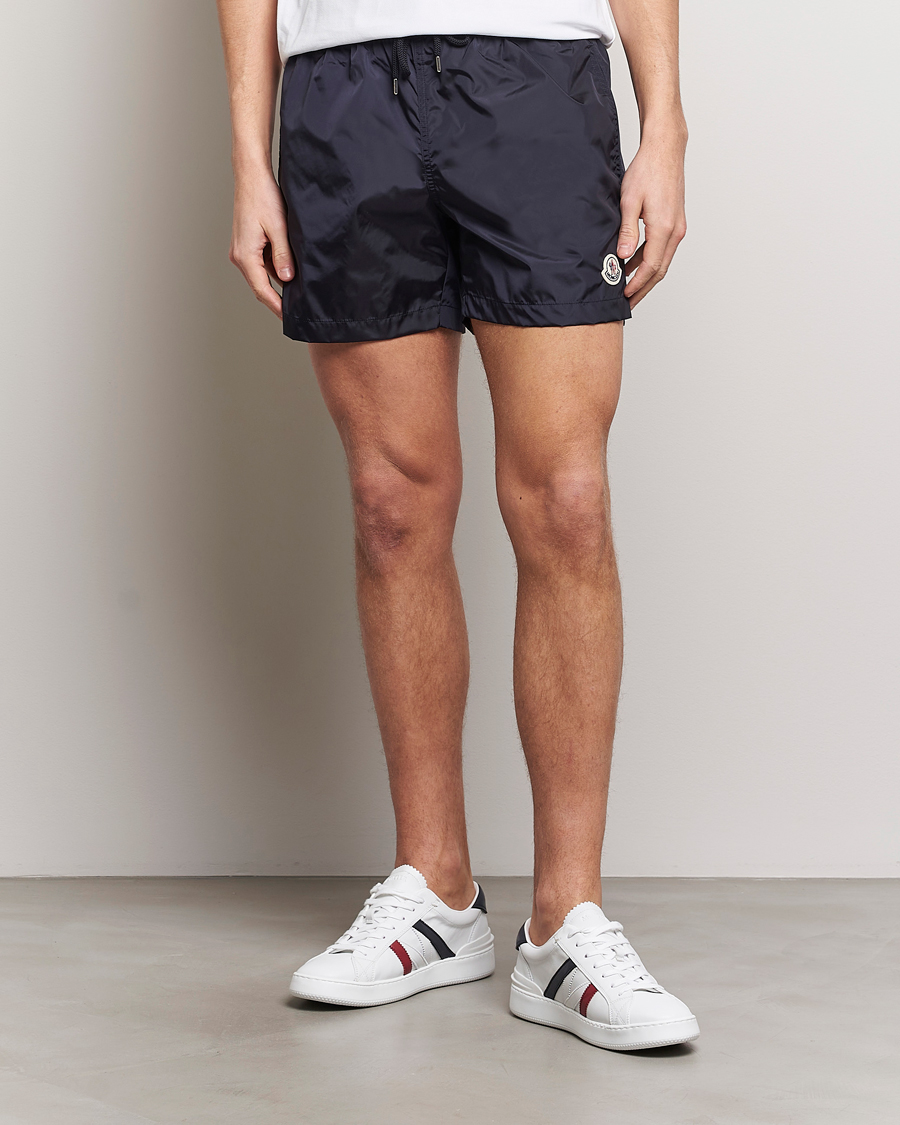 Hombres | Bañadores | Moncler | Nylon Swim Shorts Navy
