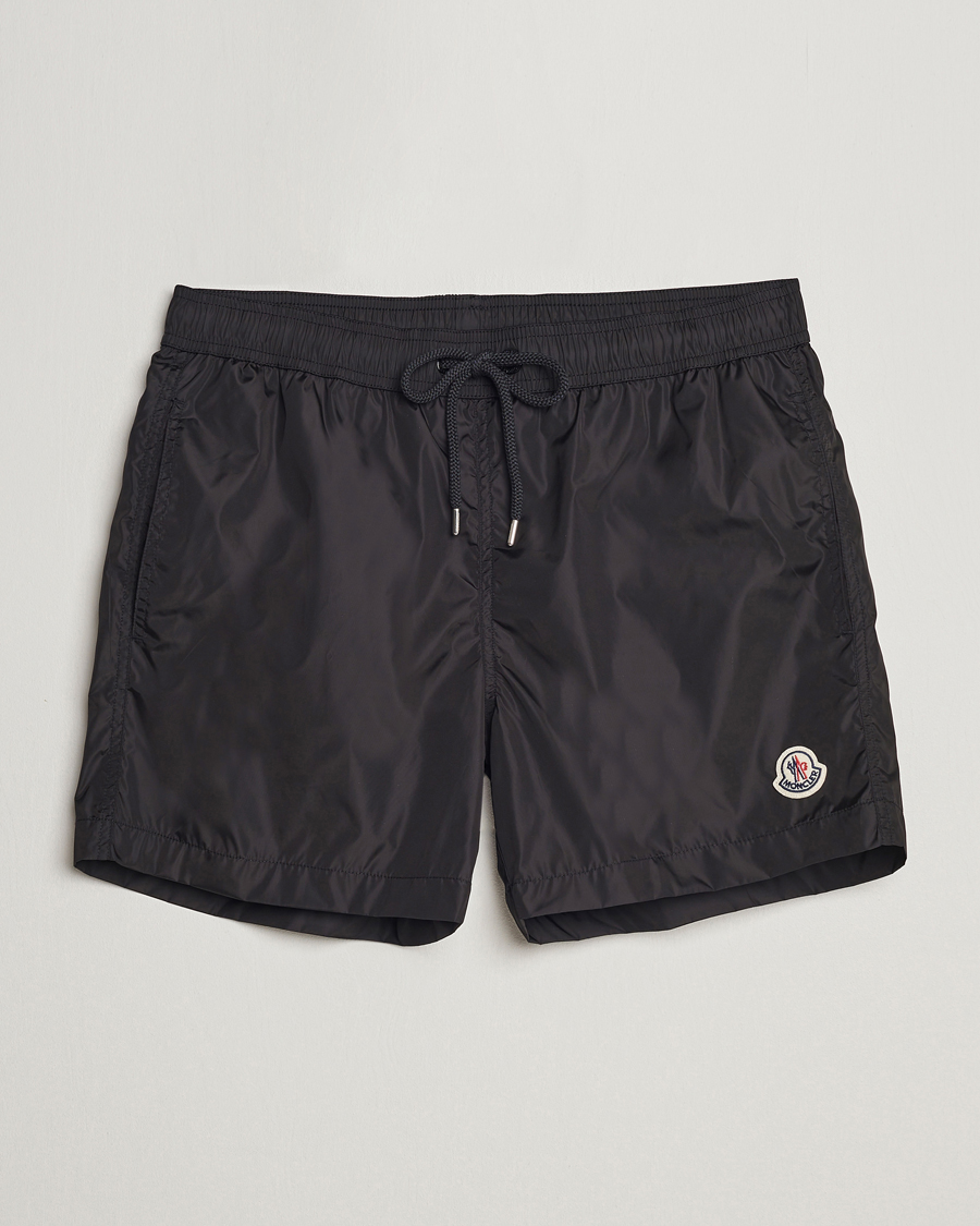 Hombres | Bañadores | Moncler | Nylon Swim Shorts Black