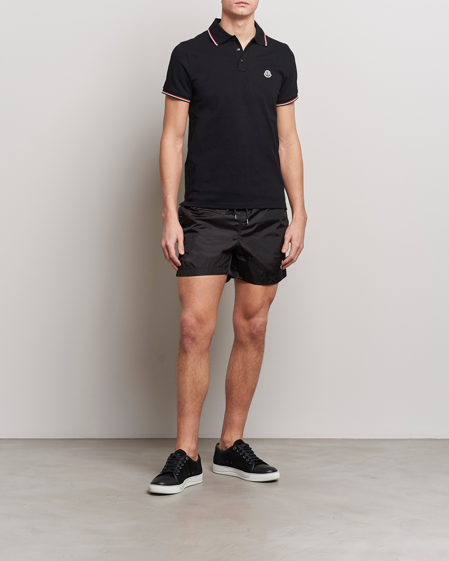 Hombres | Bañadores | Moncler | Nylon Swim Shorts Black