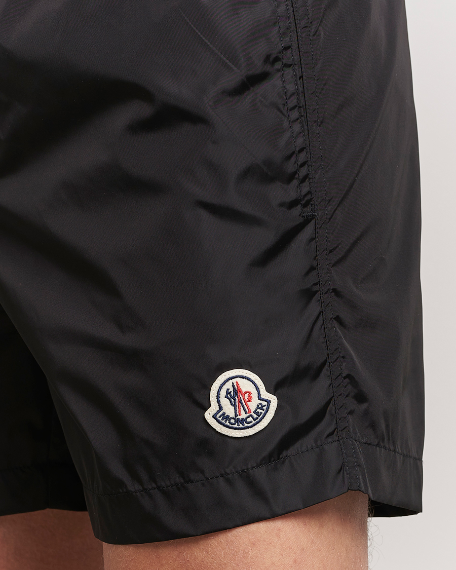 Hombres | Bañadores | Moncler | Nylon Swim Shorts Black