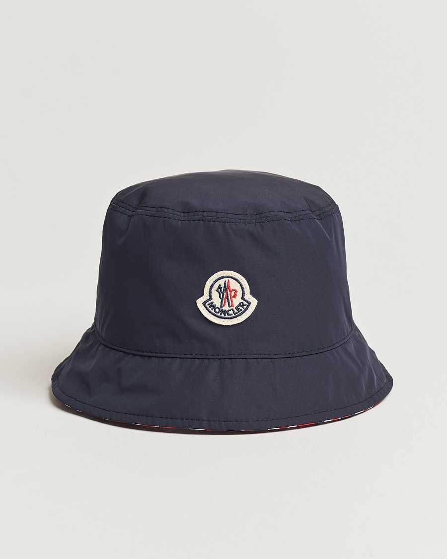Hombres | Moncler Nylon Bucket Hat Navy | Moncler | Nylon Bucket Hat Navy