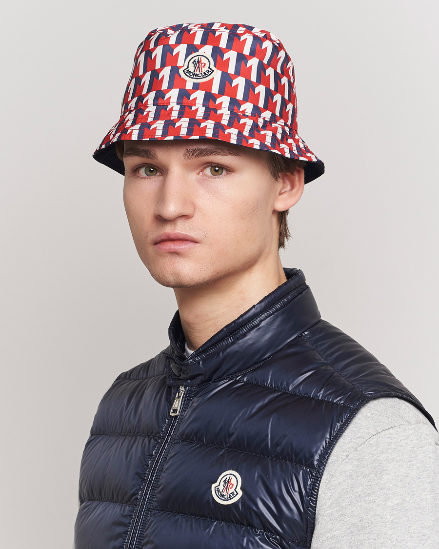 Hombres | Moncler Nylon Bucket Hat Navy | Moncler | Nylon Bucket Hat Navy