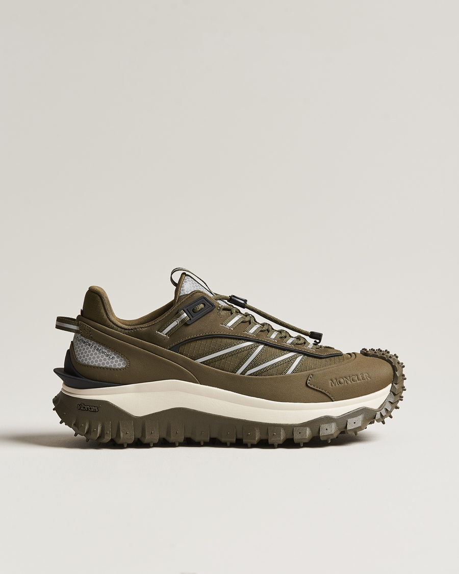 Hombres | Moncler Trailgrip Low Sneakers Military Green | Moncler | Trailgrip Low Sneakers Military Green