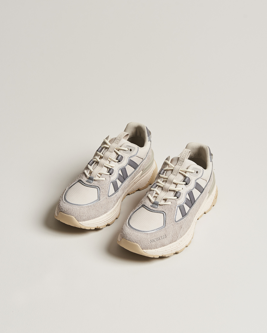 Hombres | Zapatos de ante | Moncler | Lite Runner Sneakers Light Grey