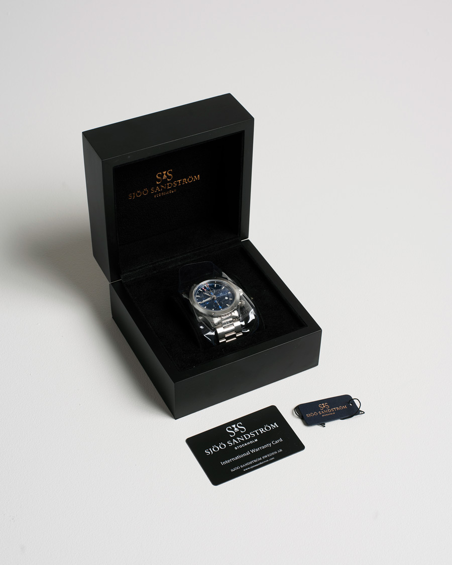 Hombres | Sjöö Sandström Pre-Owned UTC Extreme 1 Blue Steel Silver | Sjöö Sandström Pre-Owned | UTC Extreme 1 Blue Steel Silver