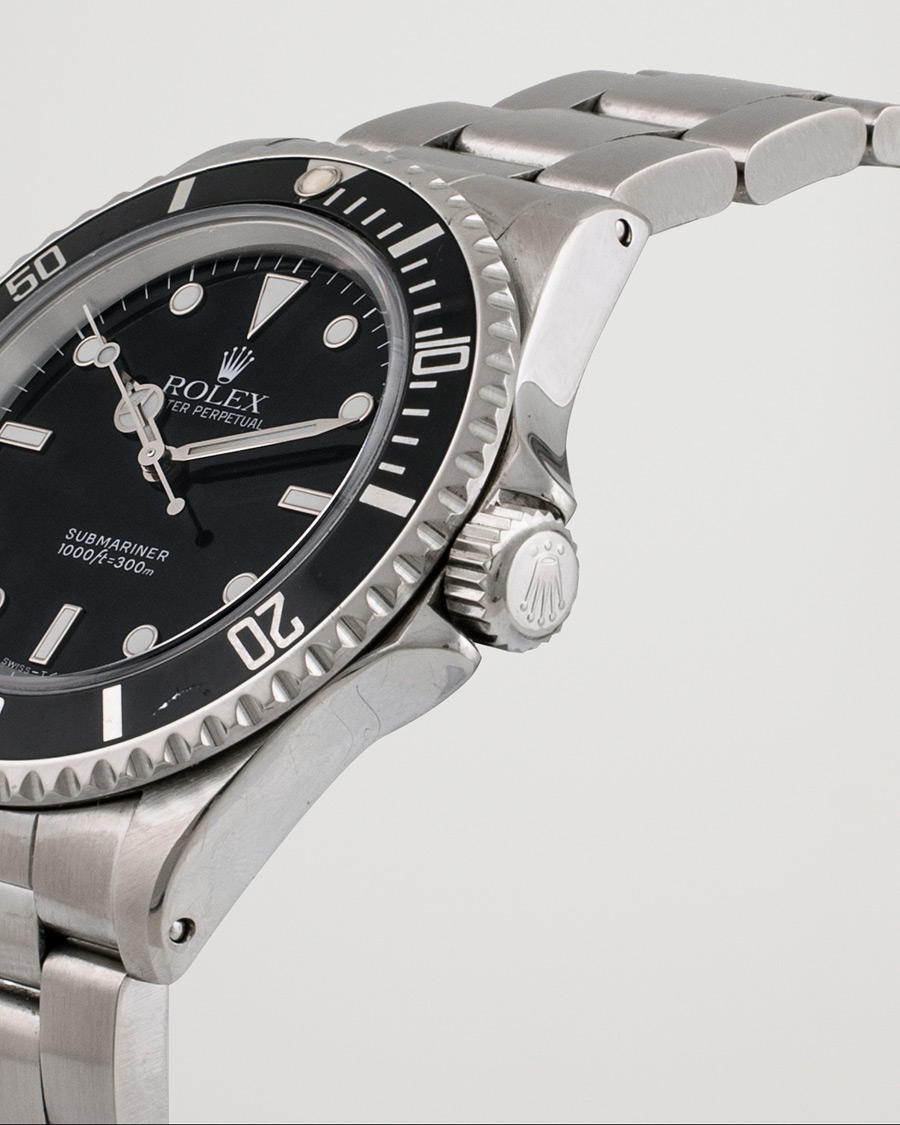 Hombres | Rolex Pre-Owned Submariner 14060 Oyster Perpetual Silver | Rolex Pre-Owned | Submariner 14060 Oyster Perpetual Silver