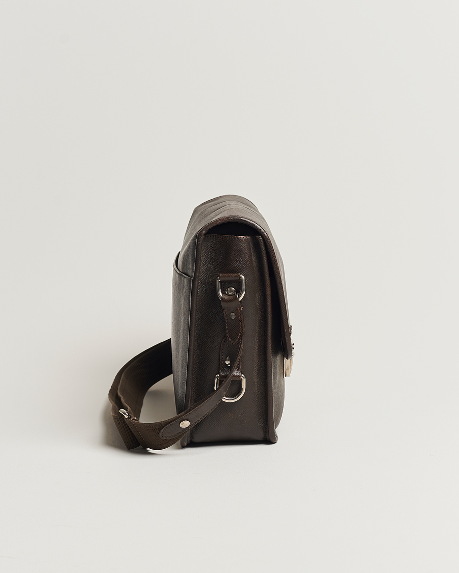 Hombres | Louis Vuitton Pre-Owned Alexei Leather Messenger Bag Leather Brown | Louis Vuitton Pre-Owned | Alexei Leather Messenger Bag Leather Brown