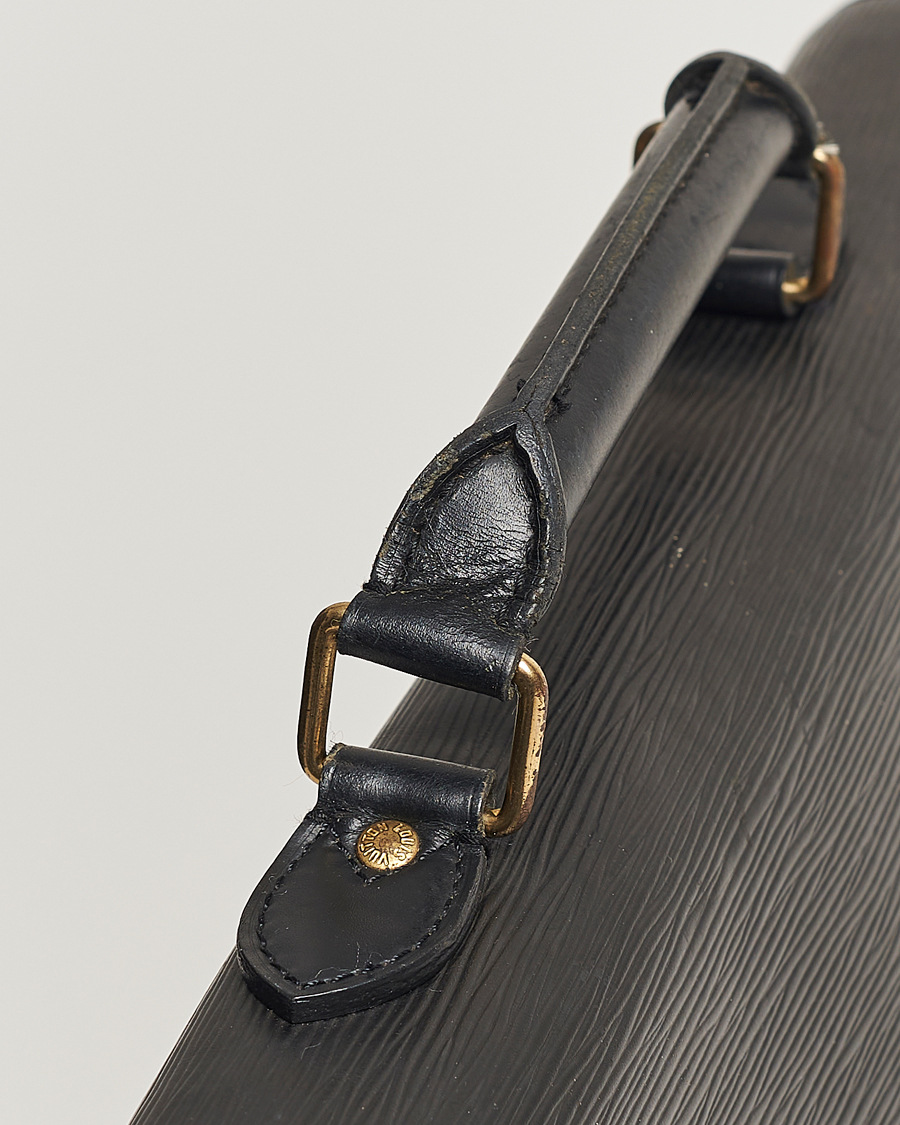 Hombres | Louis Vuitton Pre-Owned Serviette Ambassadeur Epi Leather Breifcase Black | Louis Vuitton Pre-Owned | Serviette Ambassadeur Epi Leather Breifcase Black