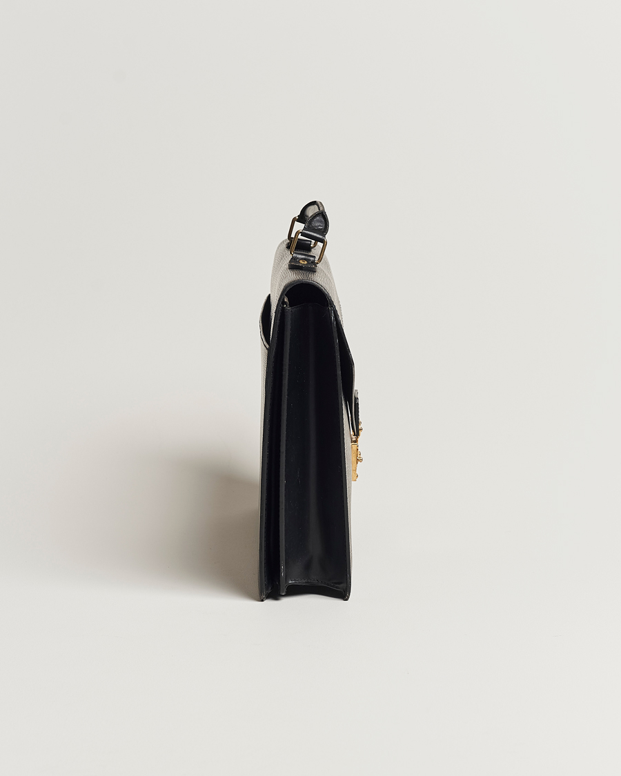 Hombres | Louis Vuitton Pre-Owned Serviette Ambassadeur Epi Leather Breifcase Black | Louis Vuitton Pre-Owned | Serviette Ambassadeur Epi Leather Breifcase Black