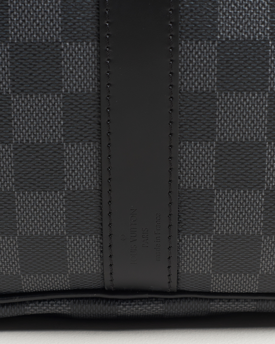 Hombres | Louis Vuitton Pre-Owned Keepall Bandoulière 55 Damier Graphite | Louis Vuitton Pre-Owned | Keepall Bandoulière 55 Damier Graphite