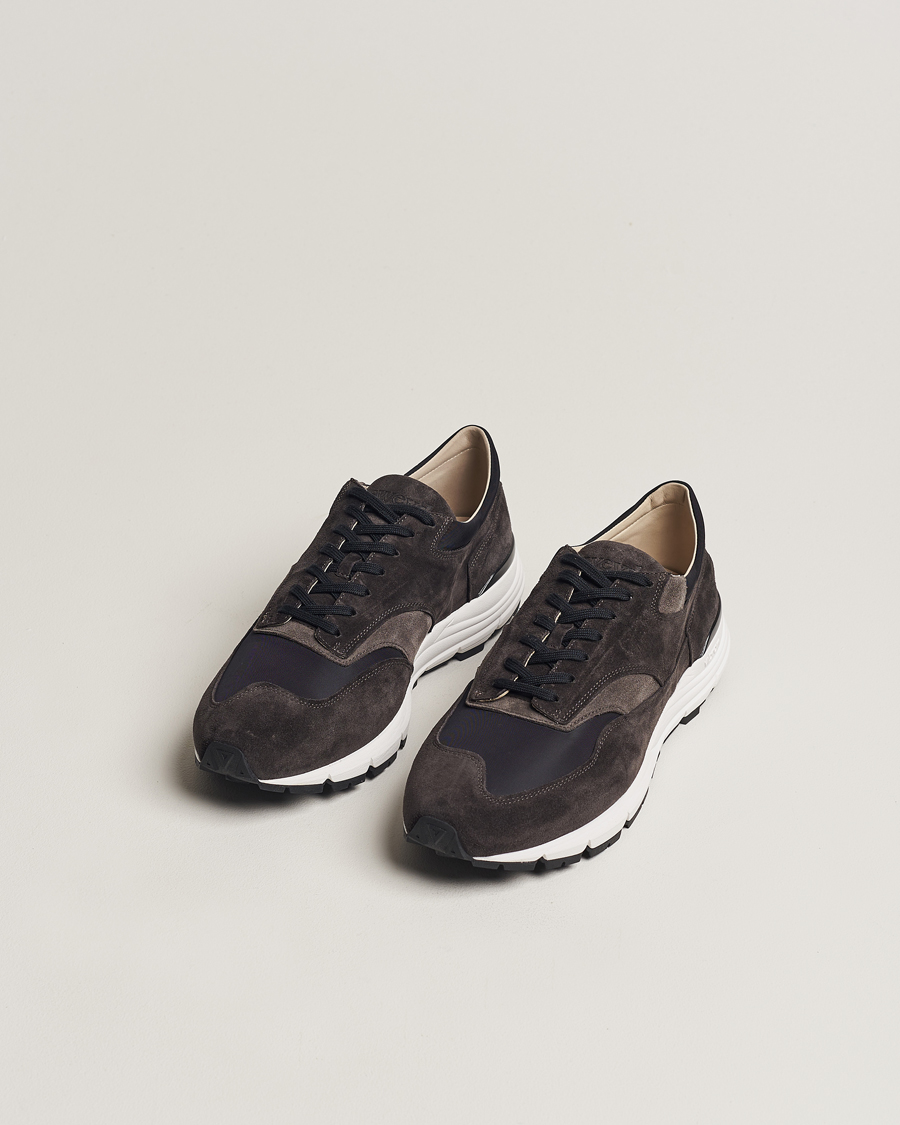 Hombres | Zapatos | Sweyd | Way Suede Running Sneaker Faded Black