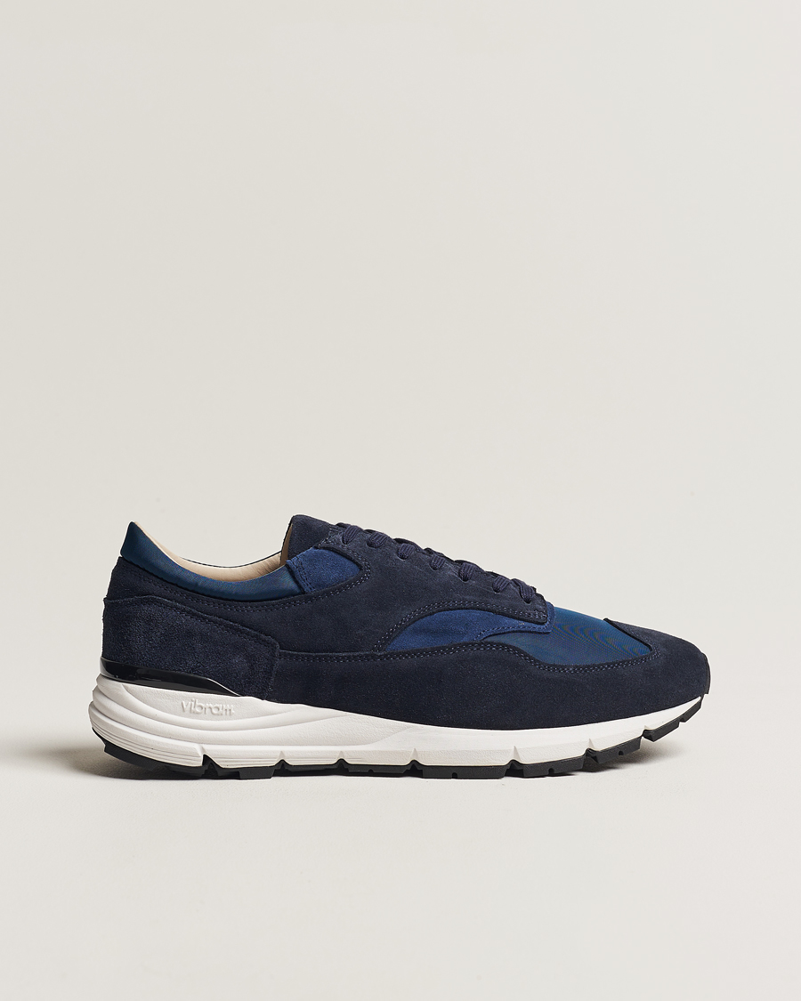 Hombres | Sweyd Way Suede Running Sneaker Navy | Sweyd | Way Suede Running Sneaker Navy