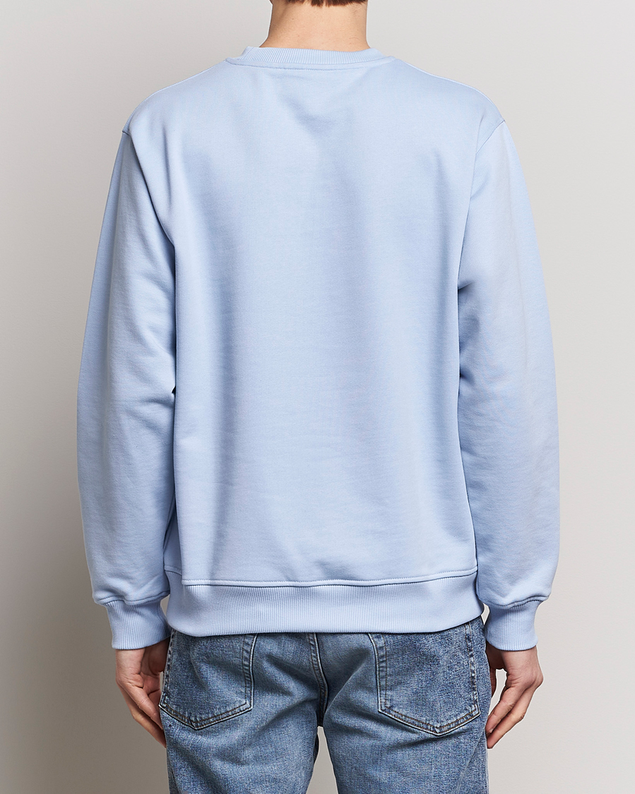 Hombres | Jerséis y prendas de punto | Drôle de Monsieur | Classic NFPM Sweatshirt Light Blue