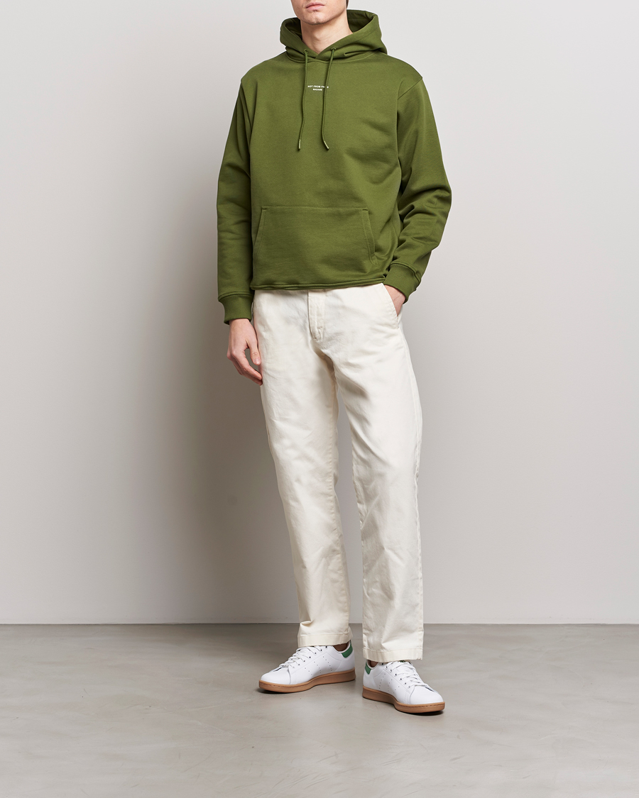 Hombres | Jerséis y prendas de punto | Drôle de Monsieur | Classic NFPM Hoodie Khaki