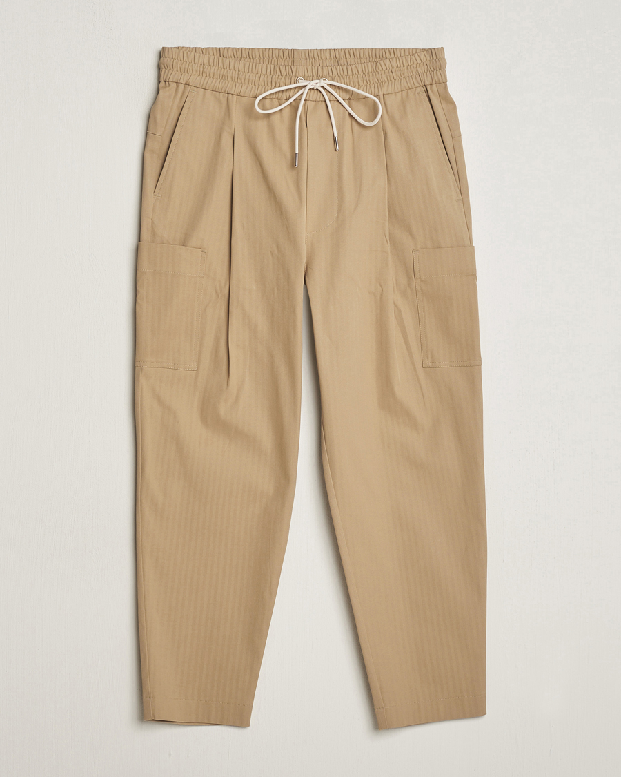 Hombres | Pantalones | Drôle de Monsieur | Drawstring Pants Beige