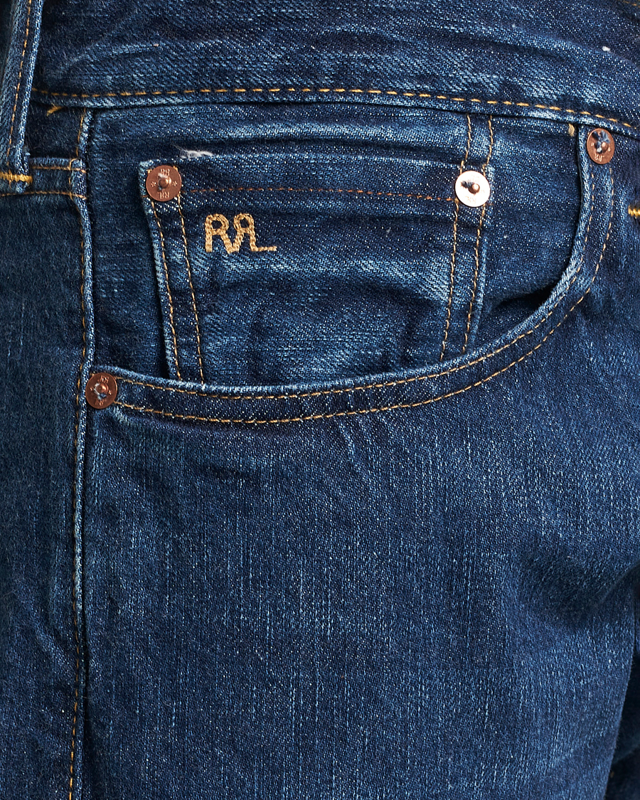 Hombres | Vaqueros | RRL | Slim Fit 5-Pocket Denim Eastridge Wash