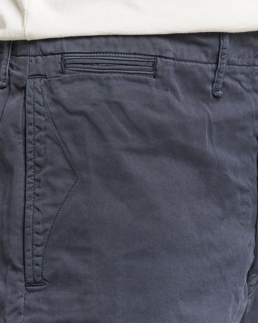 Hombres | Pantalones cortos | RRL | Officers Flat Shorts Navy