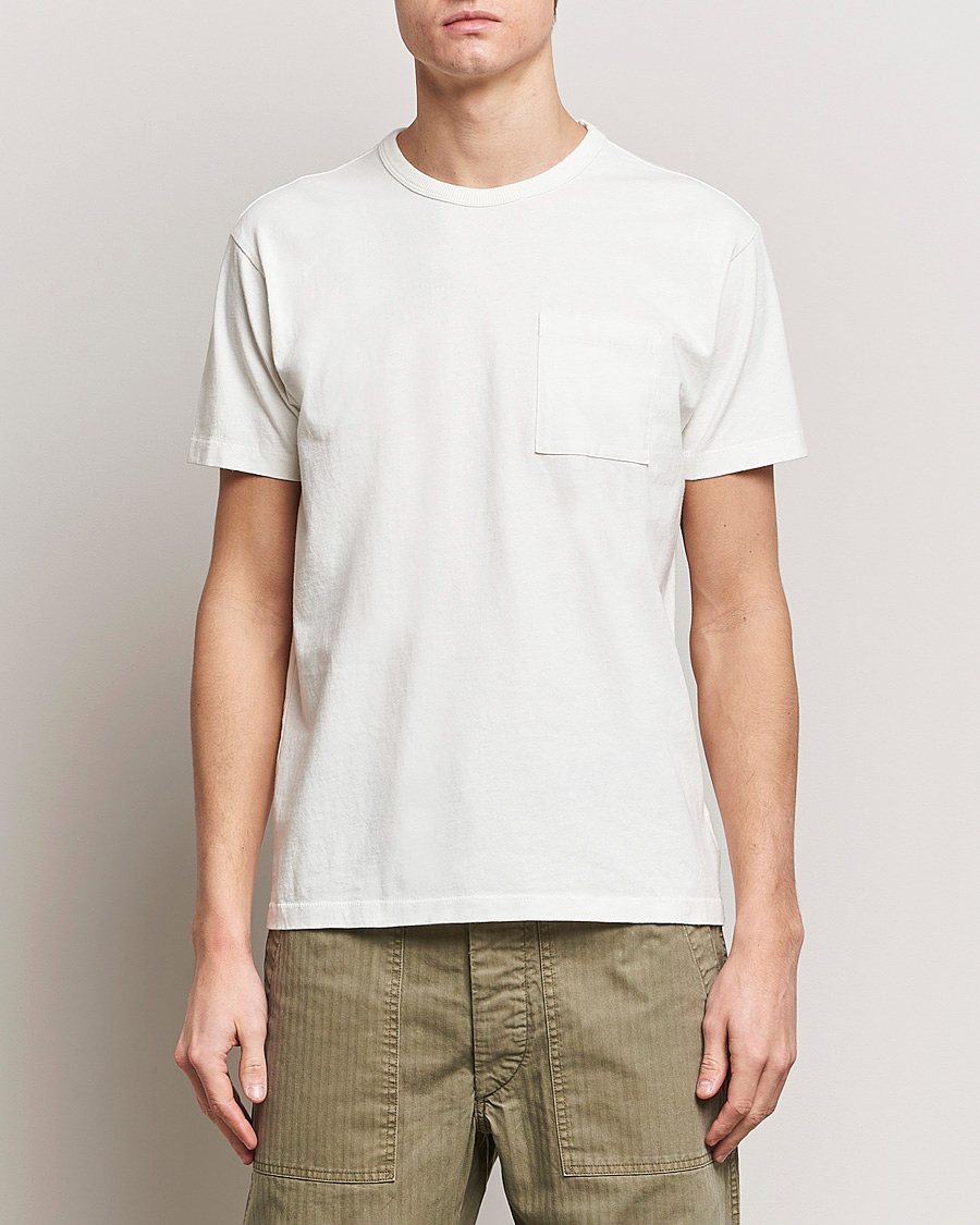Hombres | Camisetas | RRL | 2-Packet Pocket Tee Warm White
