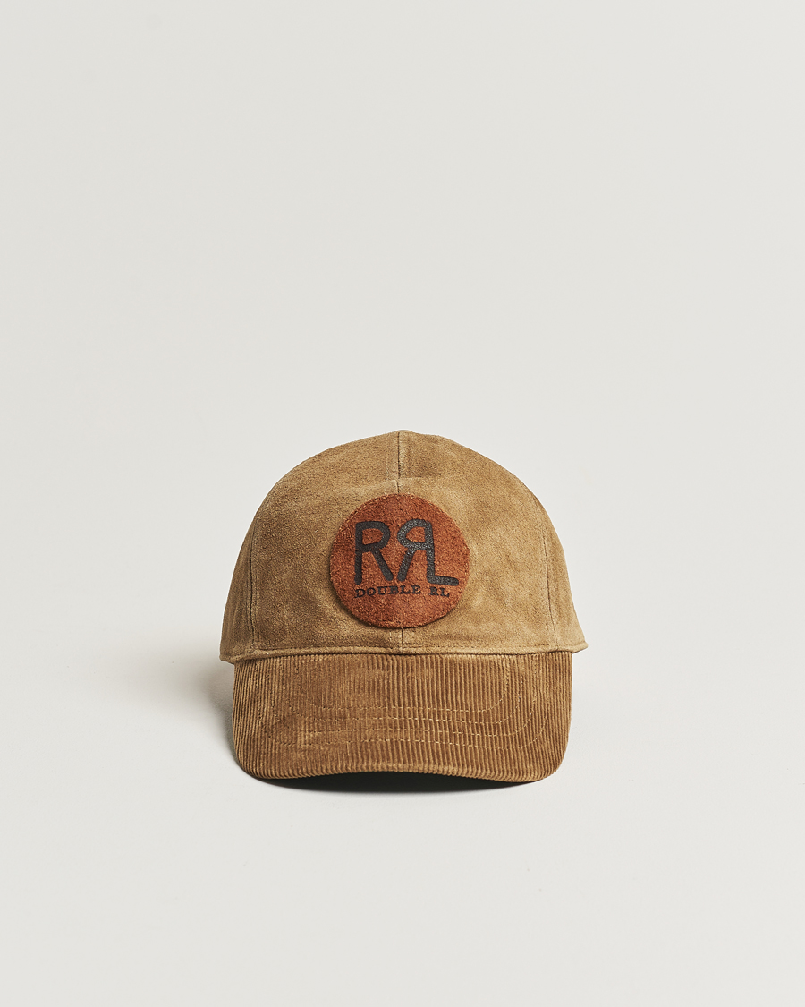 Hombres | RRL Rough Out Trucker Cap Tan | RRL | Rough Out Trucker Cap Tan