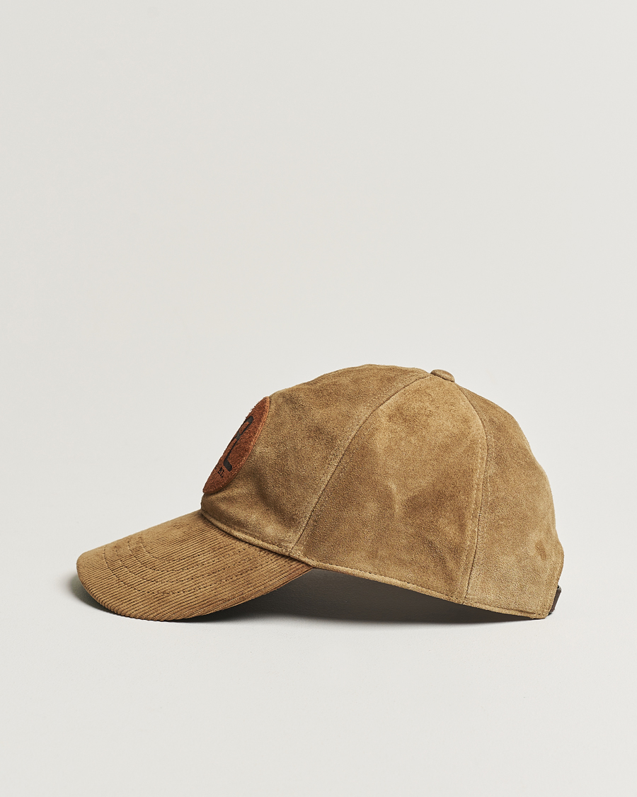Hombres | RRL Rough Out Trucker Cap Tan | RRL | Rough Out Trucker Cap Tan