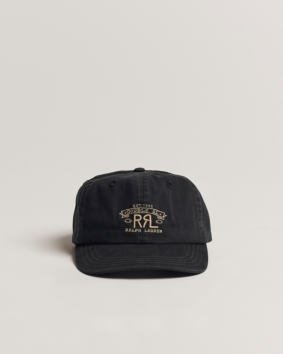 Hombres | RRL Sportsman Cap Black | RRL | Sportsman Cap Black