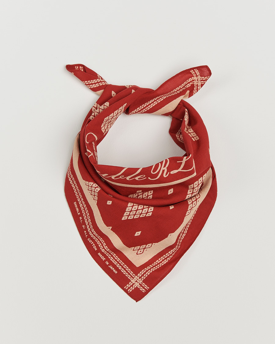 Hombres | RRL Deco Print Bandana Turkey Red | RRL | Deco Print Bandana Turkey Red