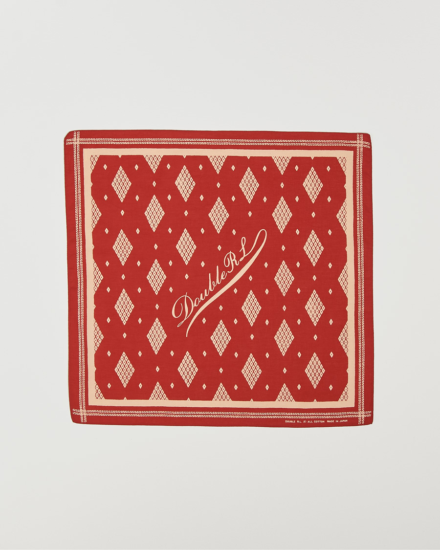 Hombres | RRL Deco Print Bandana Turkey Red | RRL | Deco Print Bandana Turkey Red