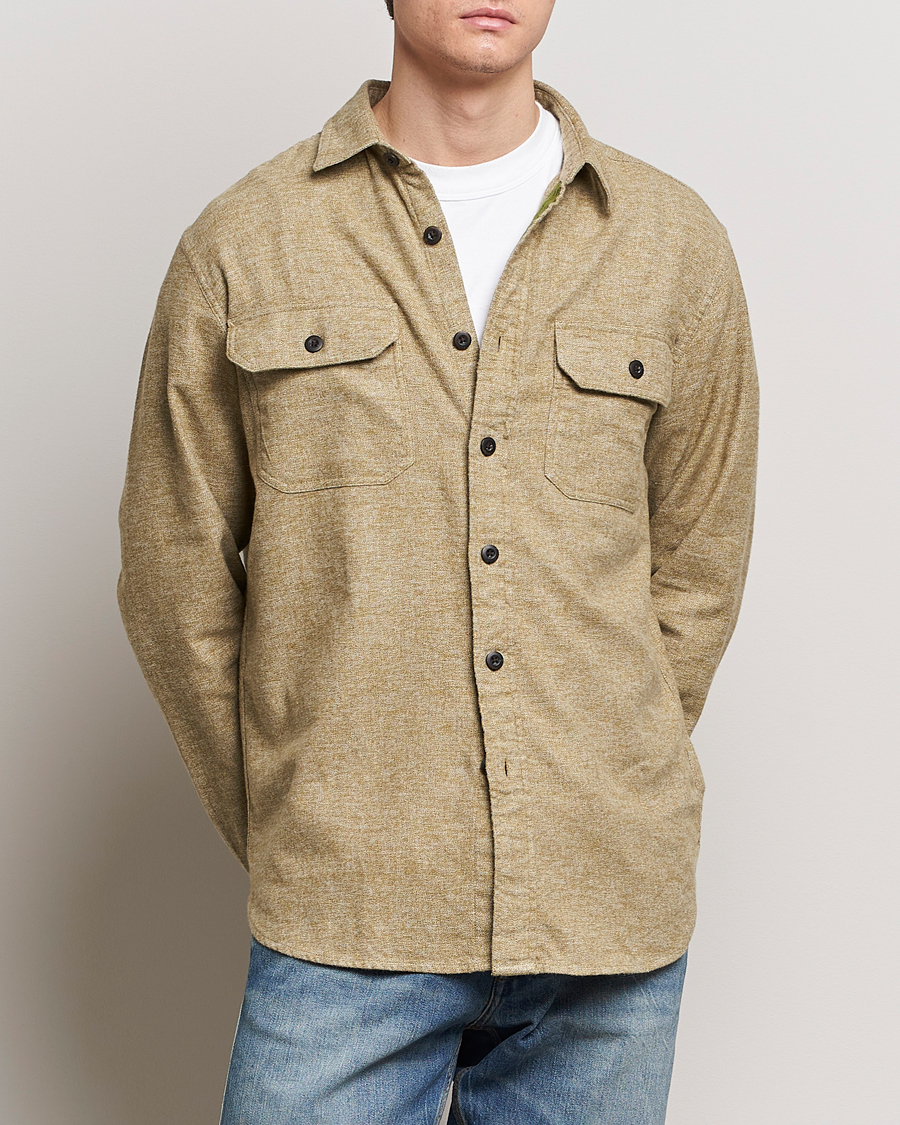 Hombres | Camisas | Pendleton | Burnside Flannel Shirt Olive