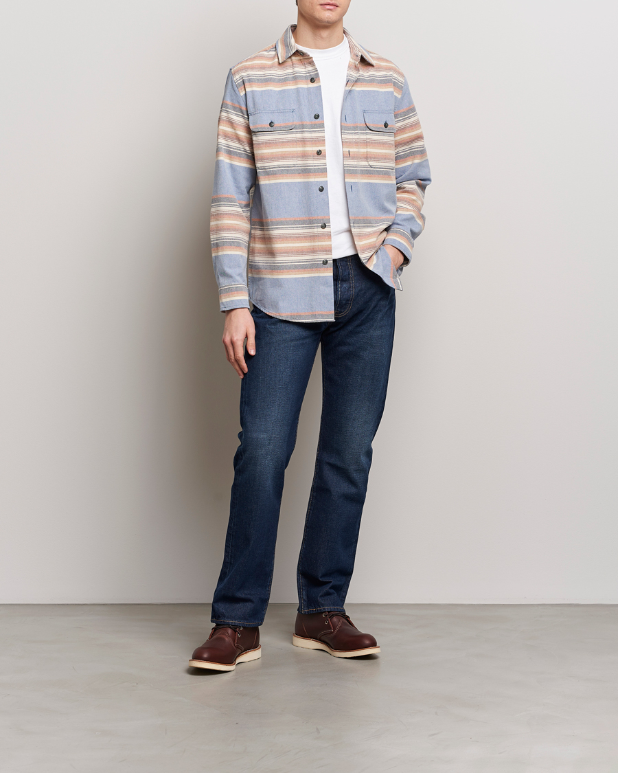 Hombres | Camisas | Pendleton | Beach Shack Shirt Indigo Stripe