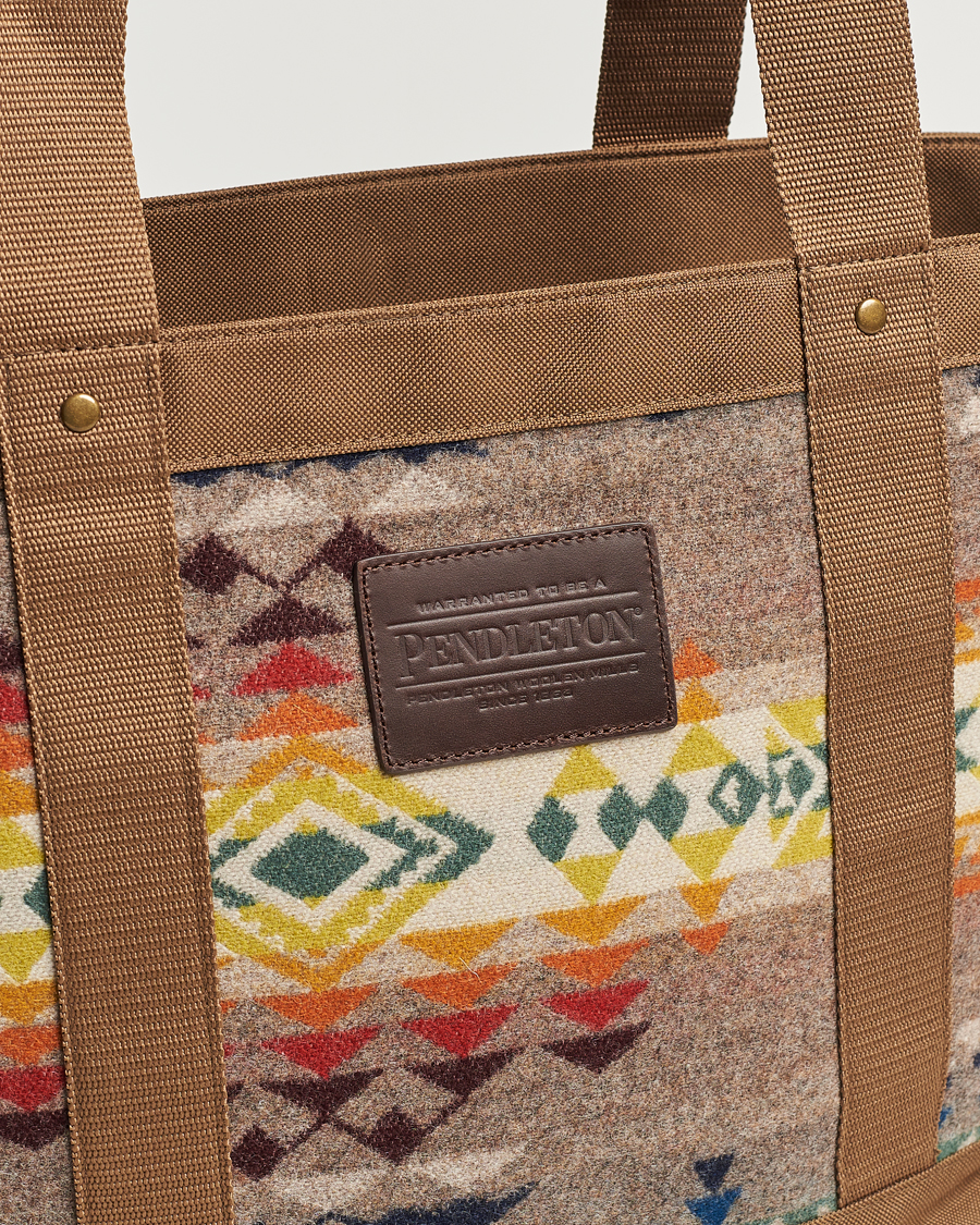 Hombres | Pendleton Zip Tote Bag Highland Peak Tan | Pendleton | Zip Tote Bag Highland Peak Tan