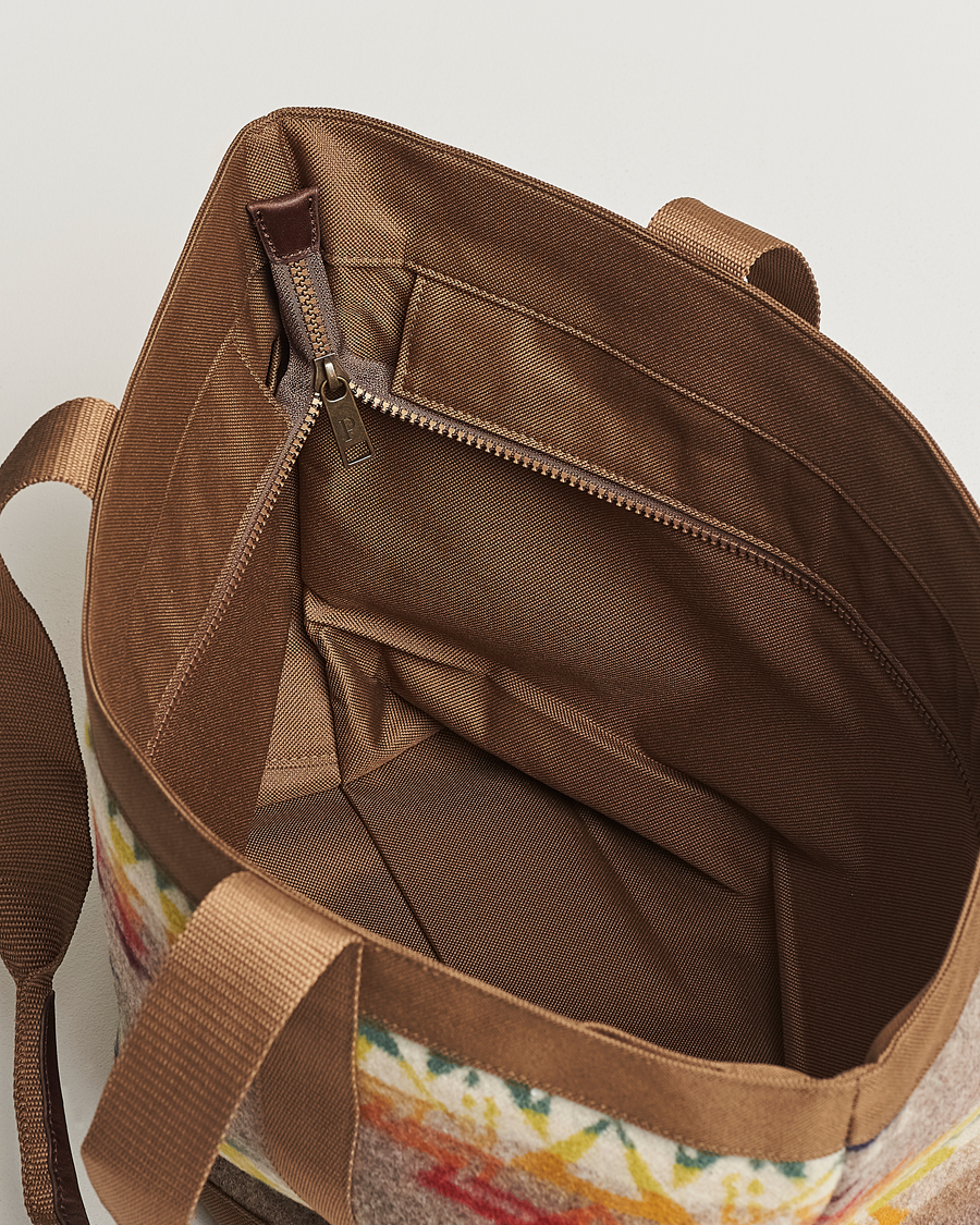 Hombres | Pendleton Zip Tote Bag Highland Peak Tan | Pendleton | Zip Tote Bag Highland Peak Tan