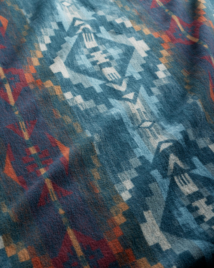 Hombres | Pendleton Blanket Set 2-Pack Carico/Marine Stripe | Pendleton | Blanket Set 2-Pack Carico/Marine Stripe